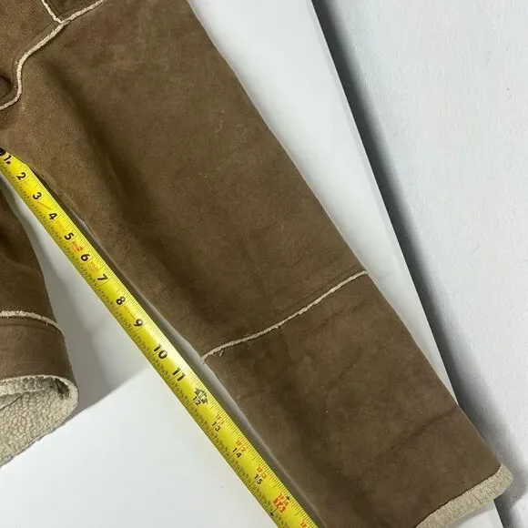 Men's Aeropostale Tan Zipper Front Lined Coat Size L - Picture 14 of 16